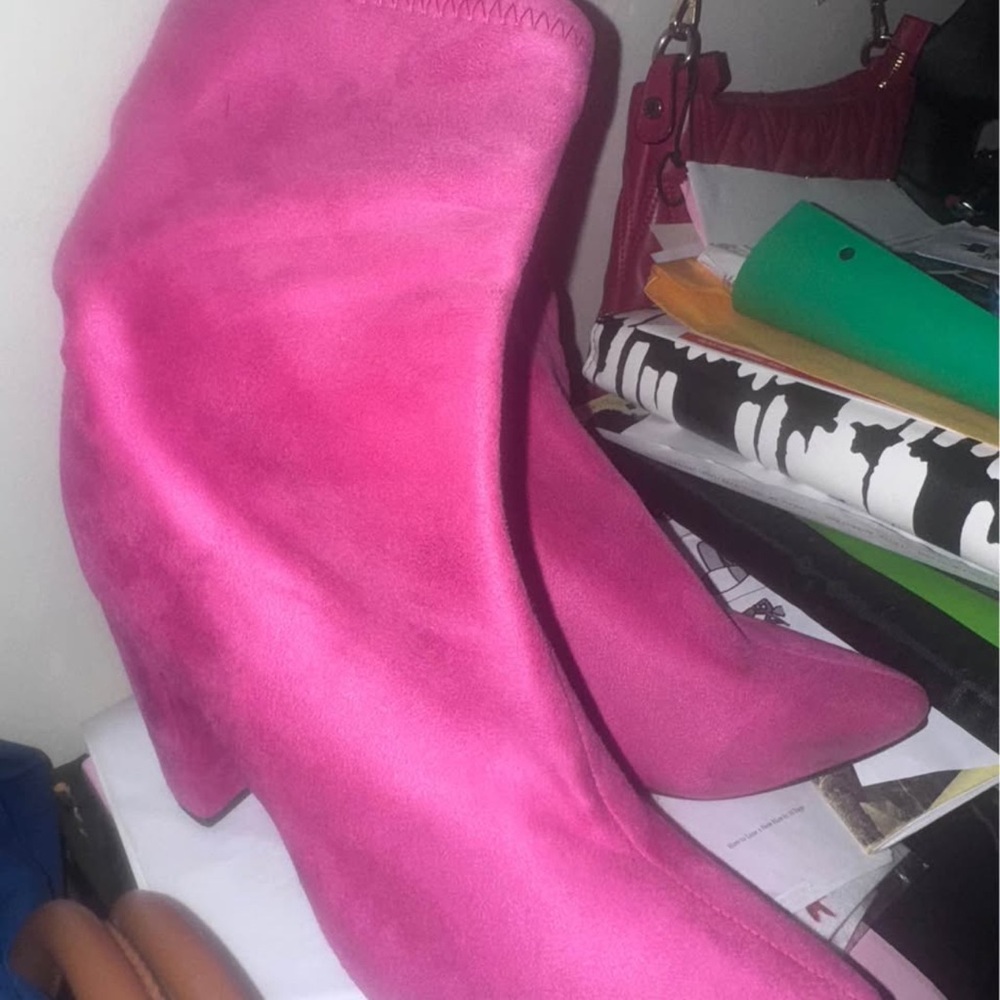 Pink Women's Ankle Boots
